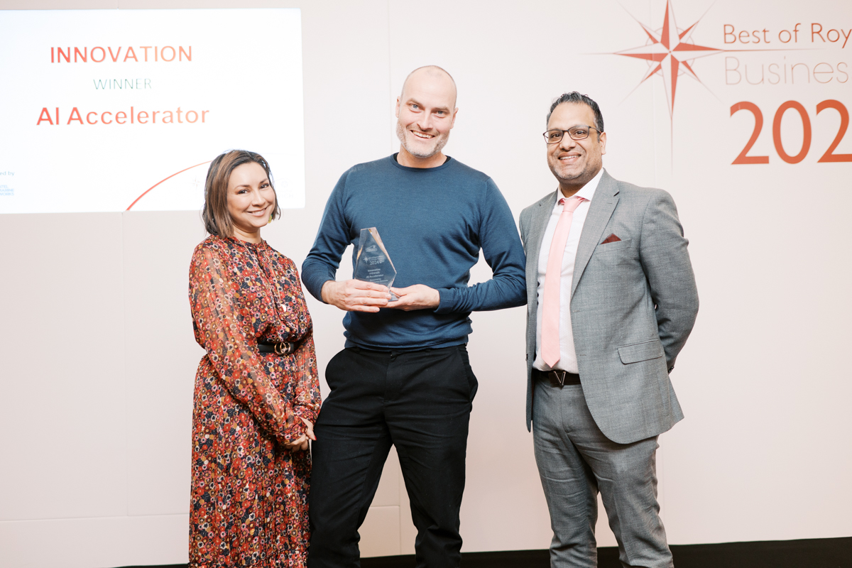 Award ceremony photo