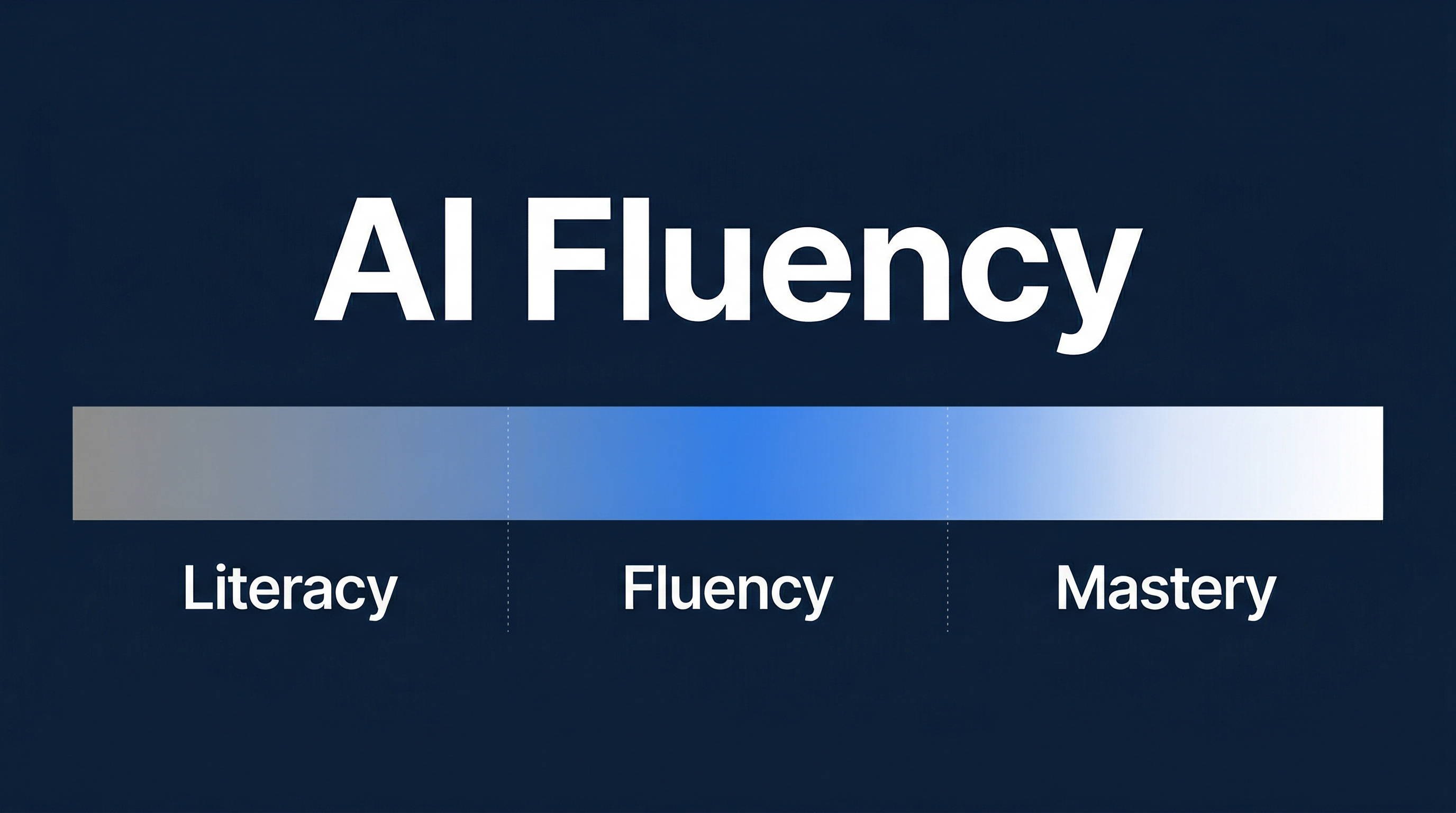 AI Fluency: Why Literacy Isn’t Enough