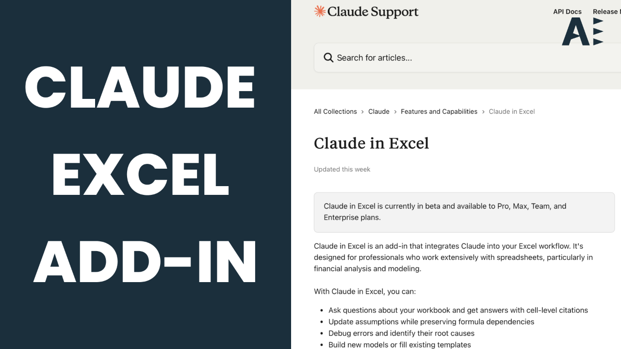 Why the Claude Excel Add-In Could Be a Turning Point in AI Productivity