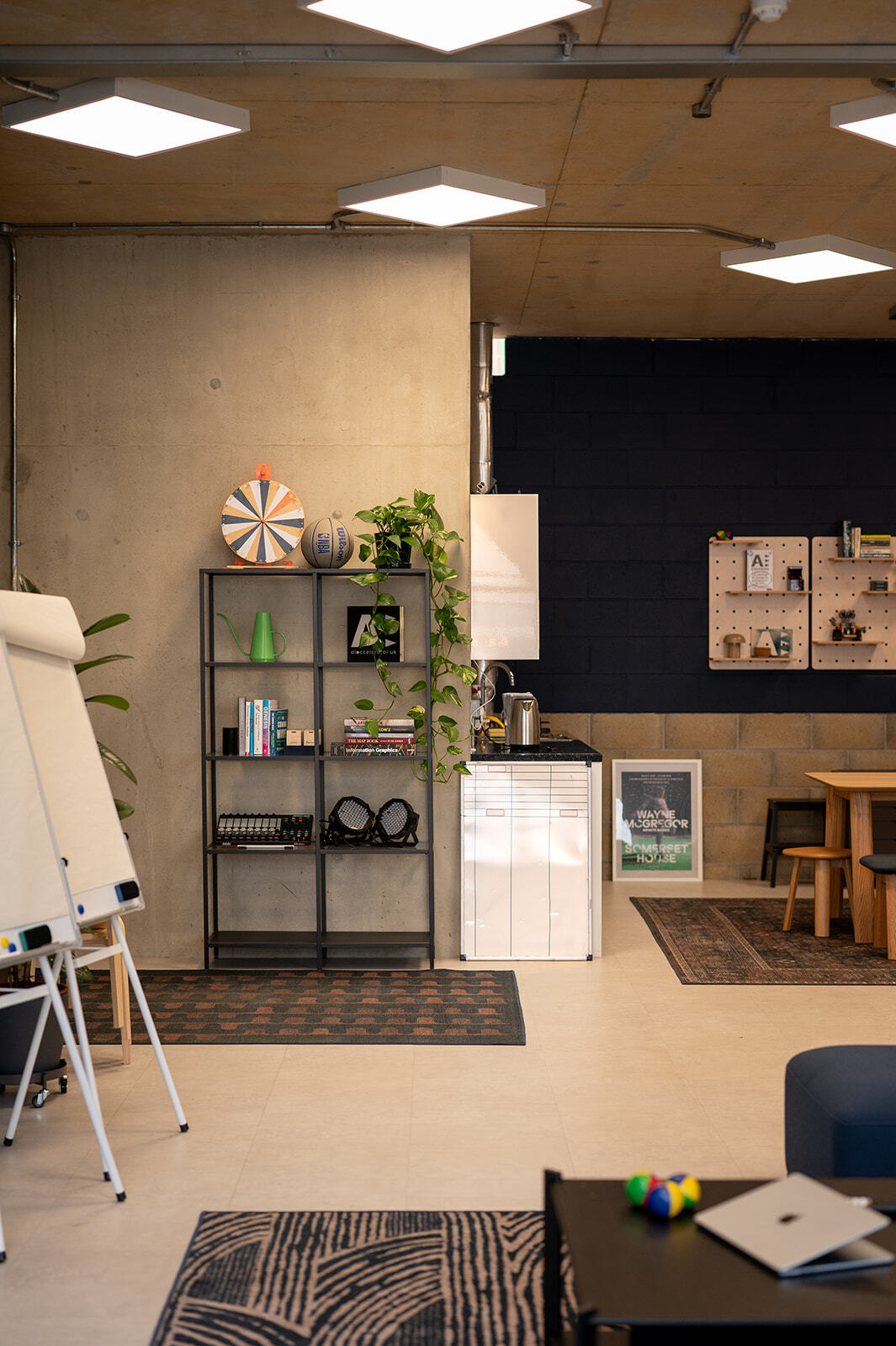 Training area at the AI Adoption Lab